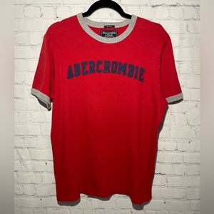 VTG  Abercrombie & Fitch size XL red & gray